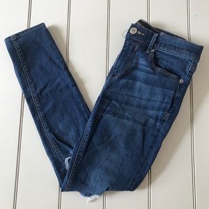 Cropped Legging Mid Rise Express Jeans